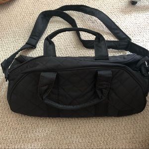 Headporter quilted nylon purse black.